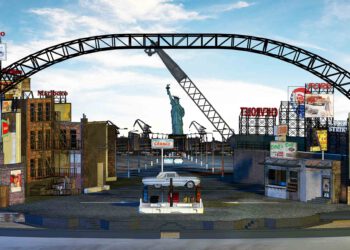 Mörbisch West Side Story Bühnenbild - Foto:© Walter Vogelweider