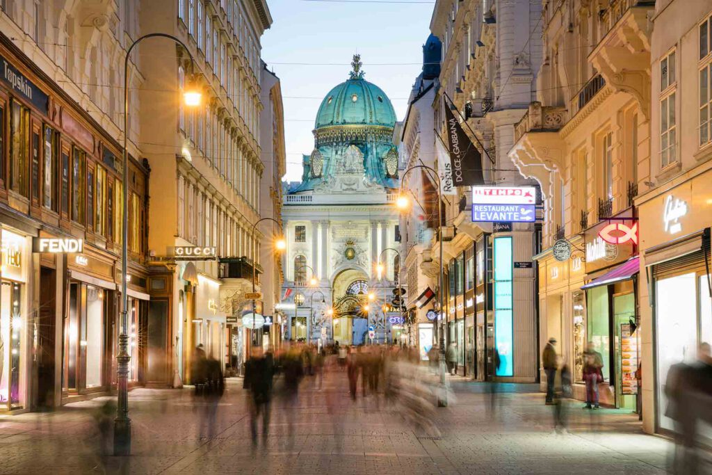 Kohlmarkt Wien - Foto:© Oesterreich Werbung Harald Eisenberger