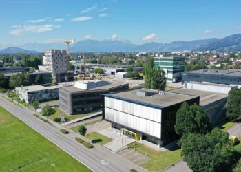 2020 08 06 Millennium Park Luftbild Baustelle Hotel und MP15 edited - Foto:© PRISMA Unternehmensgruppe