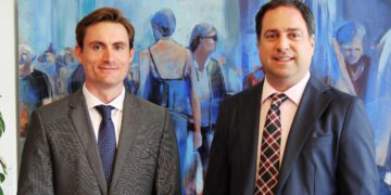 Maximilian Kainz und Alexander Scheuch - Foto:© Rustler Immobilien