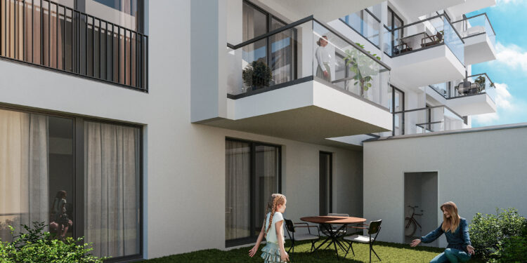 VMF Immobilien realisieren ab Sommer 2023 ein Wohnprojekt in Floridsdorf. Foto: VMF Immobilien