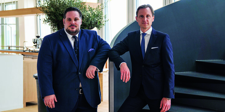 IMMOcontract-CEO Sascha Haimovici und Geschäftsführer Michael Mack sehen Potenziale für den oberösterreichischen Immo-Markt. Foto: Soravia