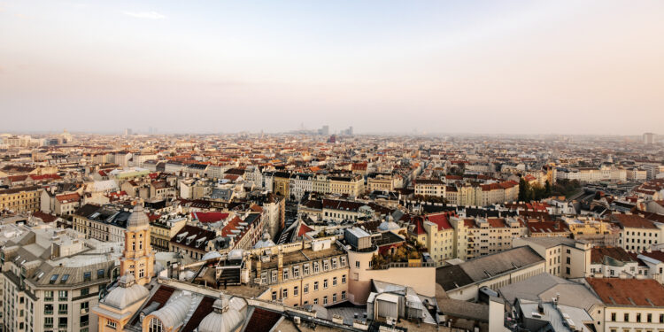 Über den Dächern Wiens / Above the rooftops of Vienna