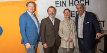 Gleichenfeier für BIP-Großprojekt