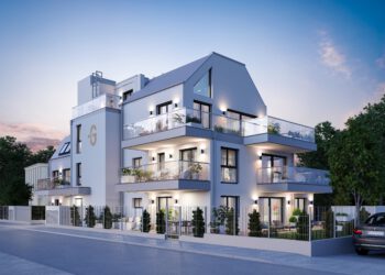 Dachgleiche für Glorit-Wohnprojekt