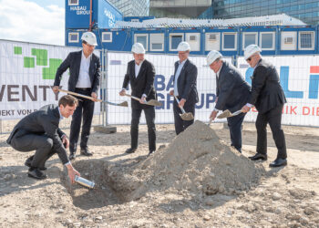 Spatenstich für Central Hub im TwentyOne