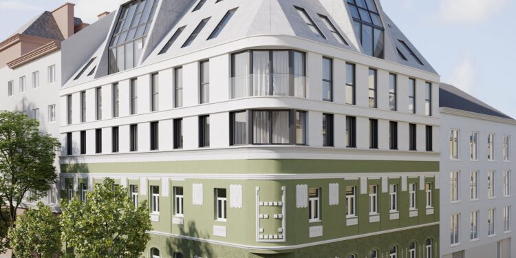 Die VMF Immobilien hat ein neues Zinshausprojekt in der Donaustadt gestartet. Foto: VMF Immobilien
