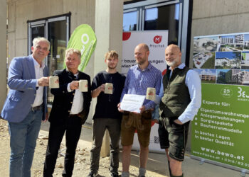 Dachgleiche für zwei Grazer Bauprojekte