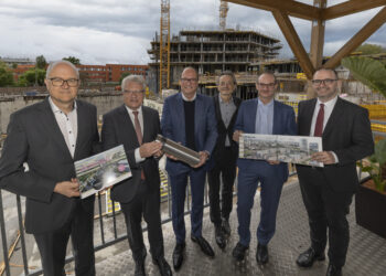 Baustart für Linzer Großprojekt Quadrill