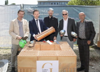 VI-Engineers legen Grundstein in Stammersdorf