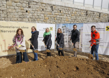 Spatenstich für Wiener Vorsorgewohnungen