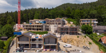 Gleichenfeier für Water Side