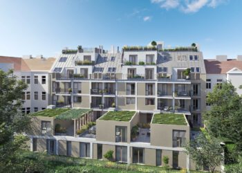 Dachgleiche für Wohnprojekt mit Homeoffice-Konzept