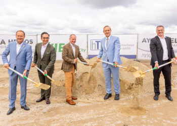 Spatenstich für Logistikzentrum in Airport City