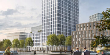 Hochhaus am Berliner Europaplatz fertig