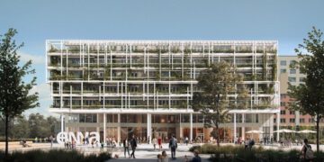 Das Bürogebäude "Enna" gehört zu einem der Projekte, die 2026 fertiggestellt werden. Foto: Art-Invest