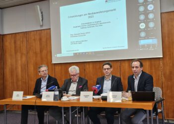 Wohnungsneubau: 2023 war das letzte Rekordjahr