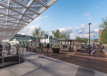 Sanierung des Masaryk-Bahnhofs in Prag