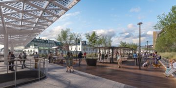 Sanierung des Masaryk-Bahnhofs in Prag