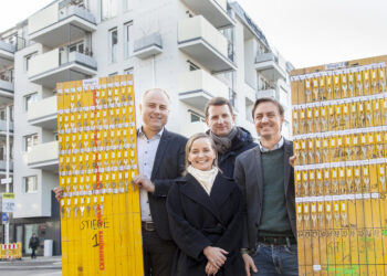 Das Projekt "Wohnen in St. Gotthard" ist fünf Monate früher als veranschlagt an den Investor übergeben worden. Foto: Avoris