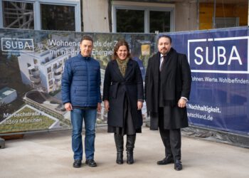 Süba feiert Richtfest in München