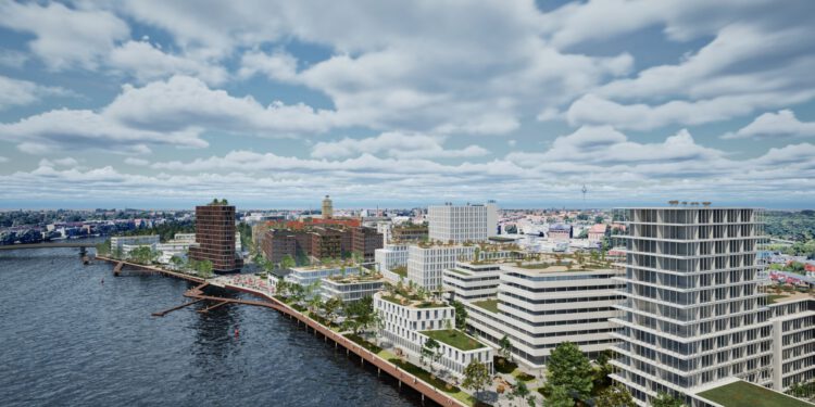 Die DIEAG startet einen Architekturwettbewerb für ein Stadtentwicklungsgebiet am Behrens-Ufer in Berlin. Foto: DIEAG