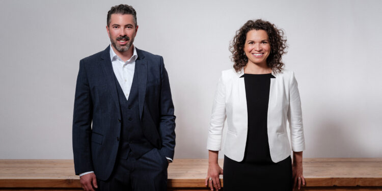 Christian Zehetner und Nadja Hafez. Foto: ZEHA Real Estate/Gergely