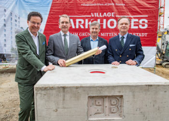 UBM und ARE starten Wohnprojekt im Village im Dritten