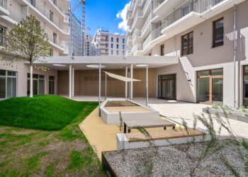 Neuer ÖSW-Wohnbau in der Leopoldstadt
