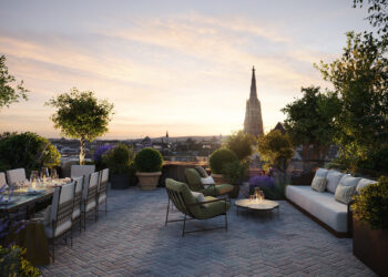 Dachgleiche Mandarin Hotel in Wien