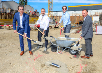 Grundsteinlegung für Silo Next