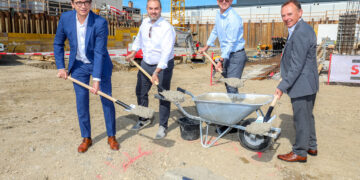 Grundsteinlegung für Silo Next