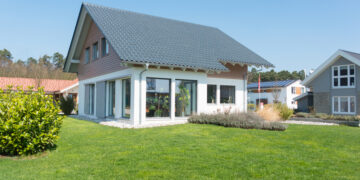 Das Traumhaus liegt im Grünen