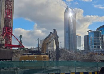 Urban Mining: Brüssels Skyline als Rohstoffbank