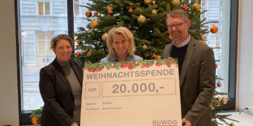 Buwog spendet an die Tafel Österreich