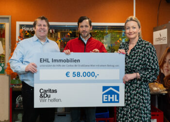 EHL spendet 58.000 Euro an Caritas