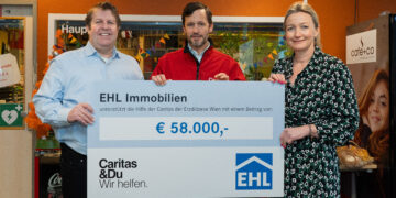 EHL spendet 58.000 Euro an Caritas