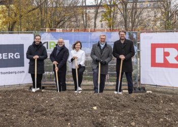 Mödling: Baustart für nachhaltige Stadtvillen aus Holz