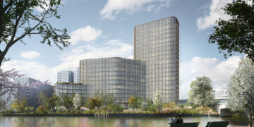 Richtfest für CA Immo Bürohochhaus „Upbeat“