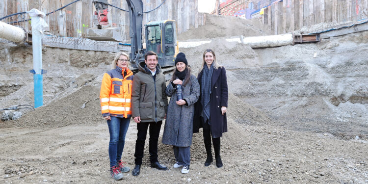 Für das Wohnbauprojekt "Josephine" wurde der Grundstein gelegt. Foto: beigestellt