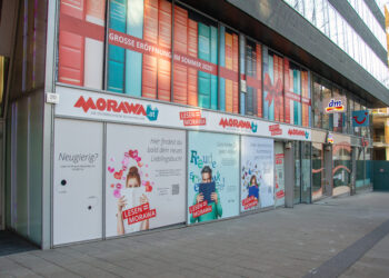 Morawa bezieht Großfläche in der MaHü