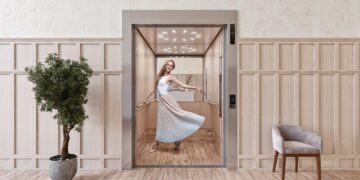 Schindler setzt auf Farbakzente