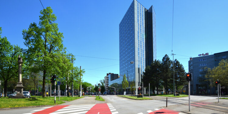 Das "High Five" in Linz wurde fertiggestellt und übergeben. Foto: 3P Immobilien