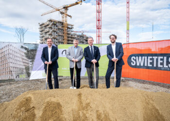 Baustart für Holz-Hybrid-Bürogebäude „Anchor“