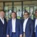 Aus neoshare Real Estate wird PTXRE: Sascha Baran, Piotr Bienkowski, Peter Bigelmaier und José Martínez. Foto: PTXRE / Enno Kapitza.
