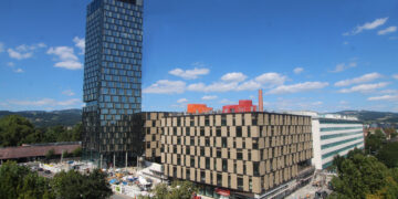 Linzer Quadrill-Tower im Endspurt