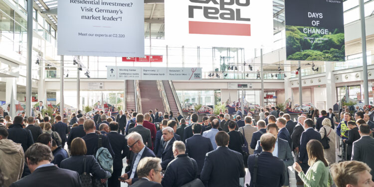Expo Real, ExpoReal, 2024, Eingang West, Eröffnung, Drehkreuze