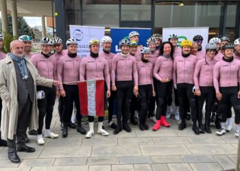 26 Immobilienprofis radelten von Wien zur Expo Real