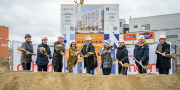 Spatenstich für Wohnprojekt Muthgasse 109B in Wien-Döbling