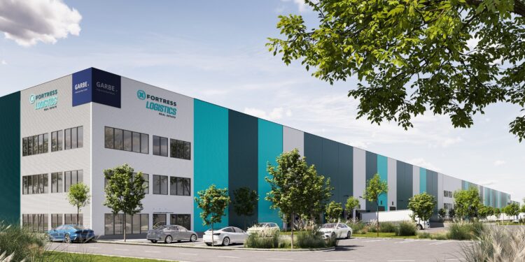 Garbe Industrial hat erstmals ein Projekt in Rumänien angekauft. Visualisierung: Fortress Real Estate Investments